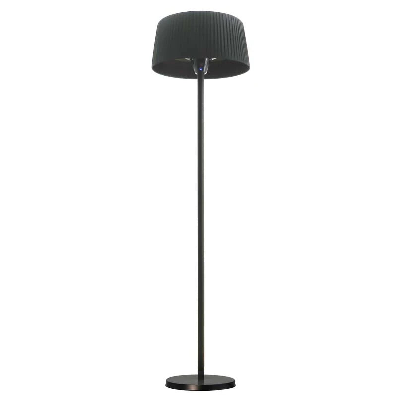Stojanový ohřívač 900-1200-2100 W Ø60 cm, černý