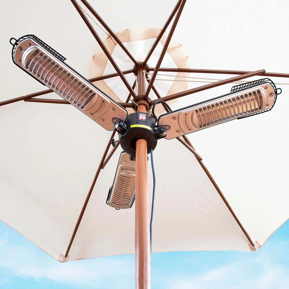 Topidlo na slunečník model 650-1300-2000 W, černé