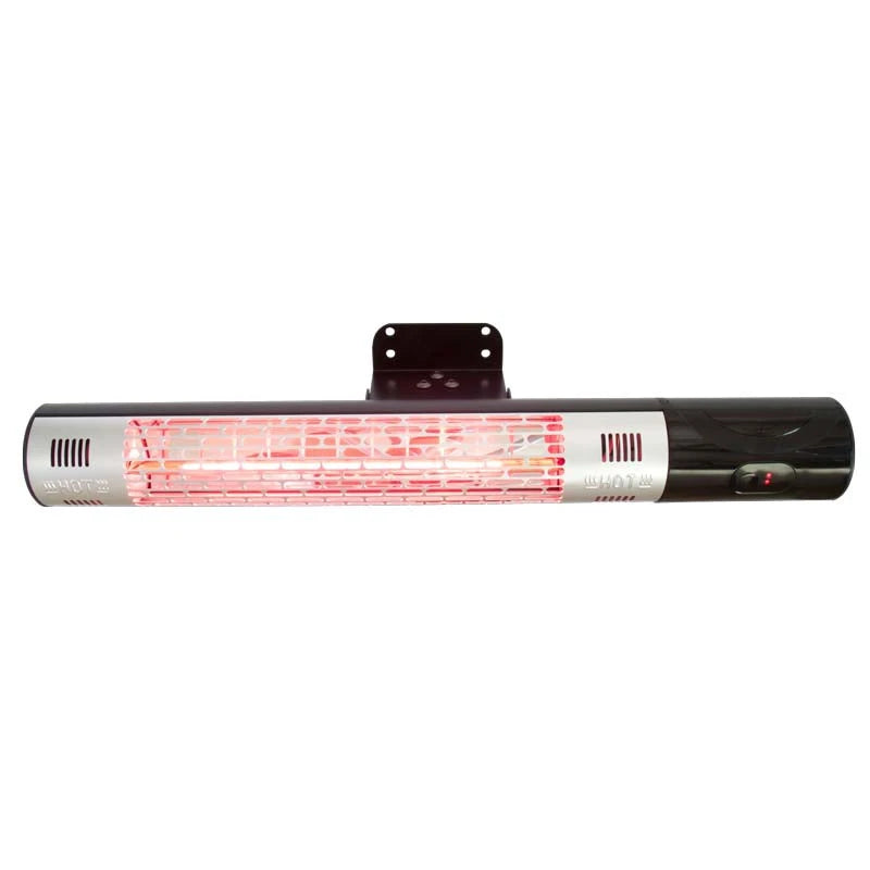 Terasový ohřívač nástěnný 1500 W, černý ovladač