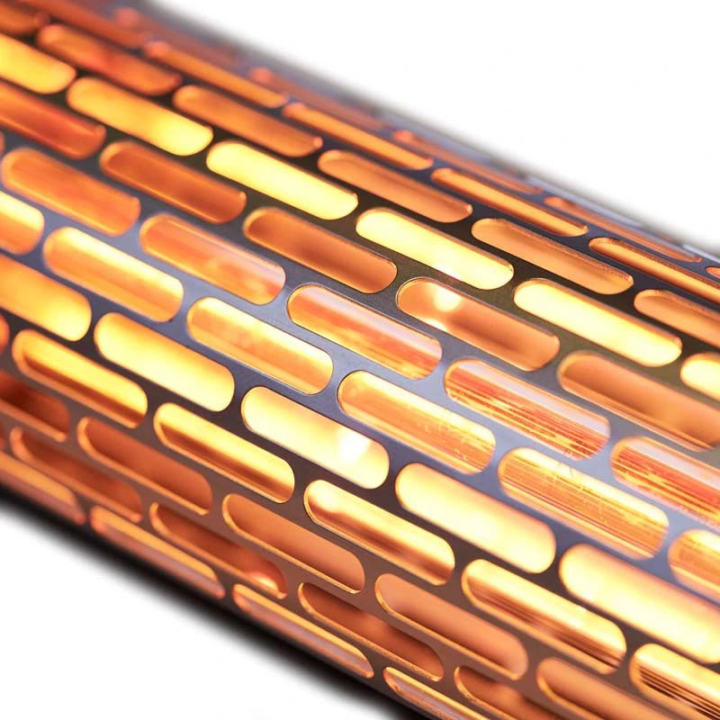 Terasový ohřívač nástěnný 1500 W, černý ovladač