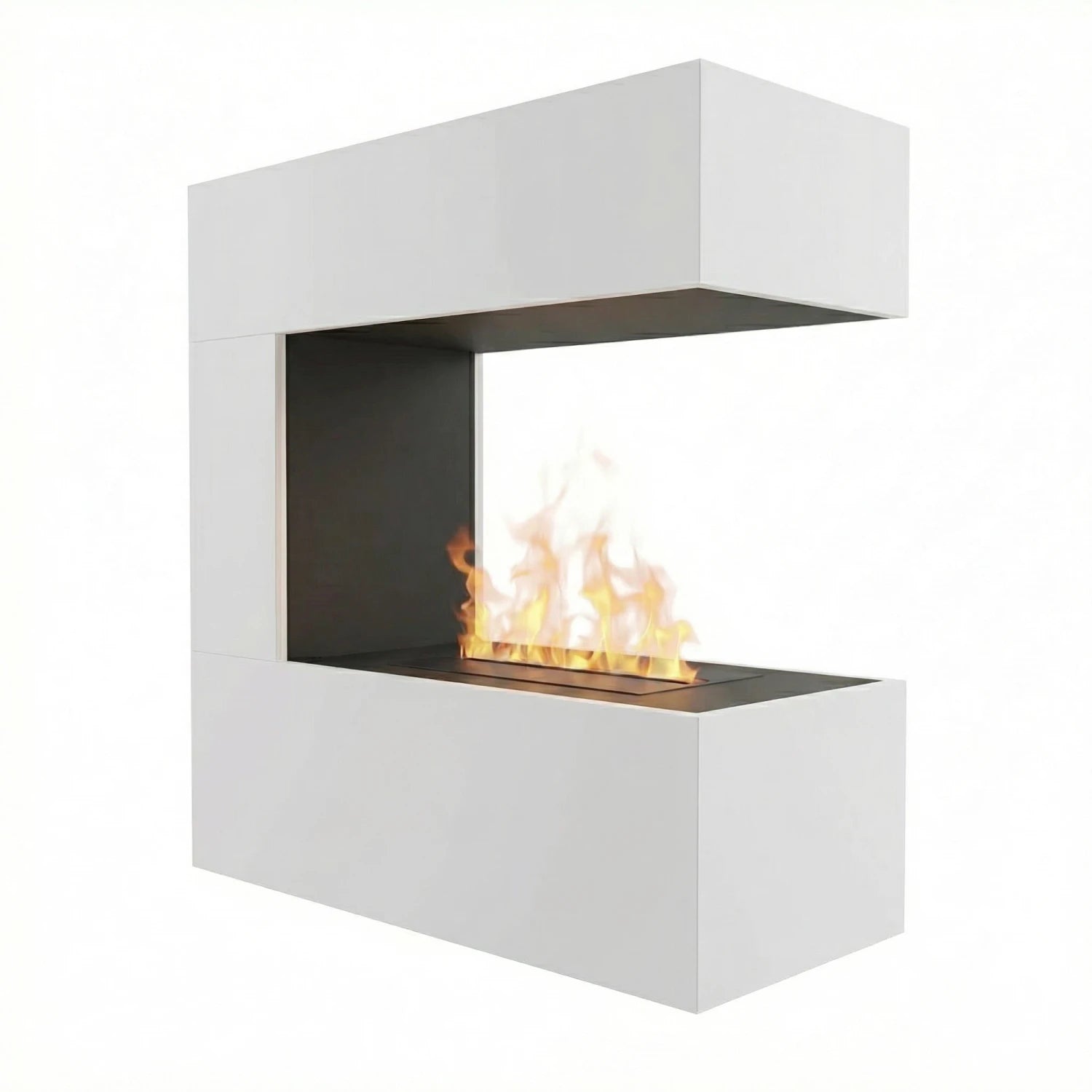 Schiller Wall White - OMC 400 | nástěnný krb na vodní páru