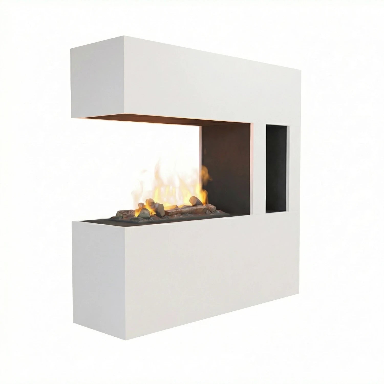 Schiller Pocket White - OMC 600 | volně stojící krb na vodní páru