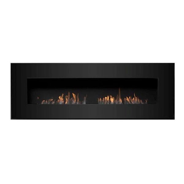 Icon Fires Nero 1750 nástěnný krb - černý