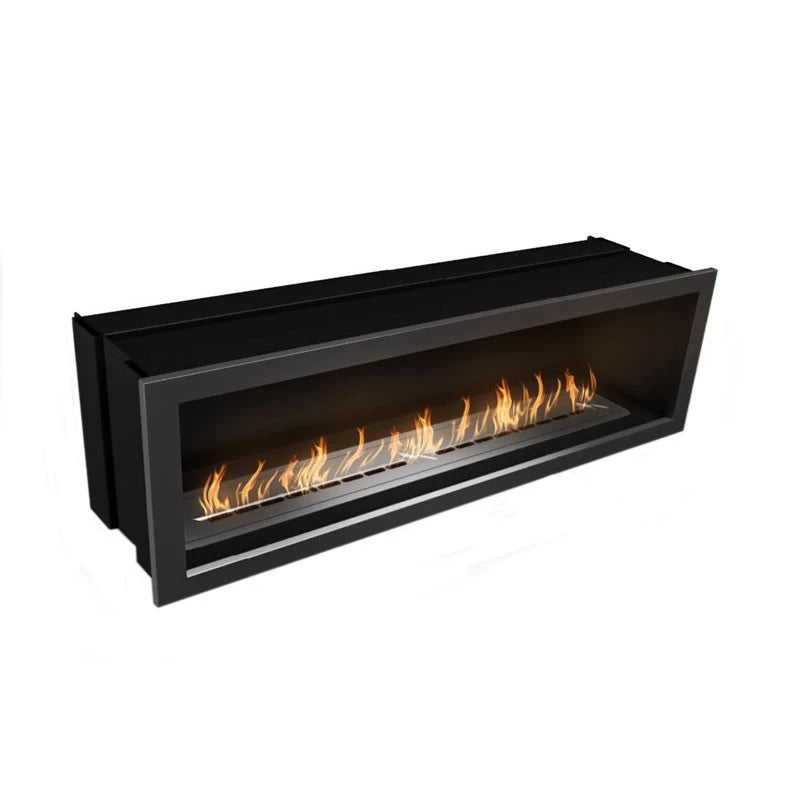 Icon Slimline Firebox SFB1350 kartáčovaná ocel