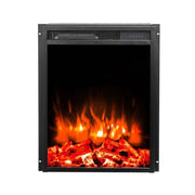 LED Classic vestavěný elektrický krb - 45 cm