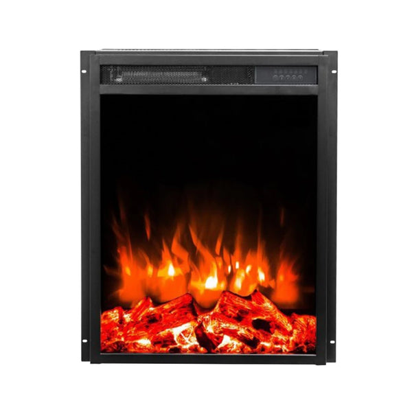 LED Classic vestavěný elektrický krb - 45 cm