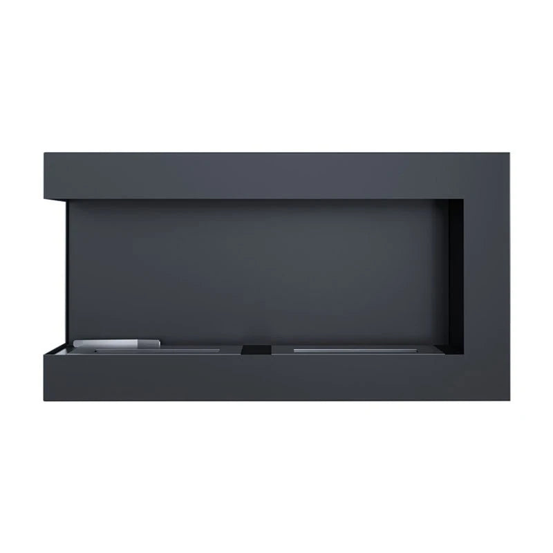 Rohový bio krb 90 cm (levý)