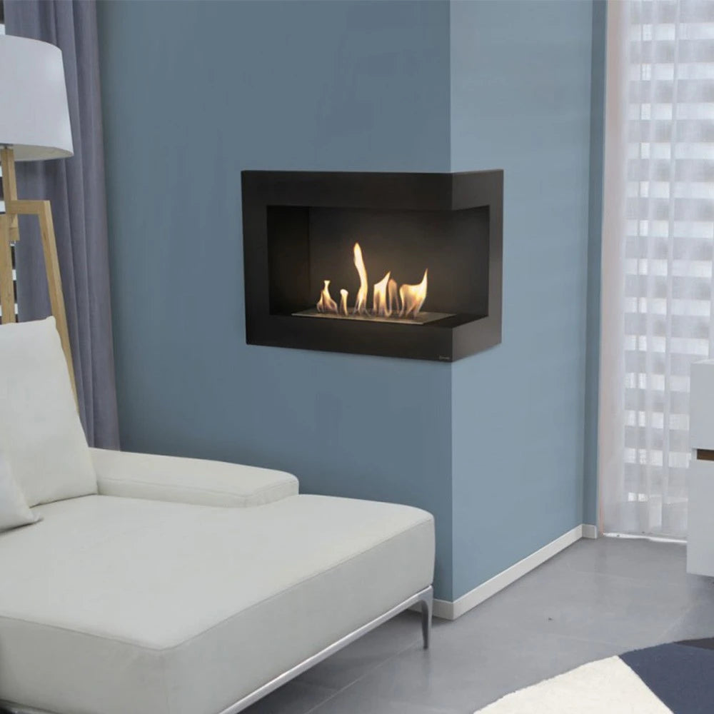Rohový bio krb 70 cm (pravý)