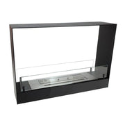 Vestavěný bio krb v černé barvě - 60 cm