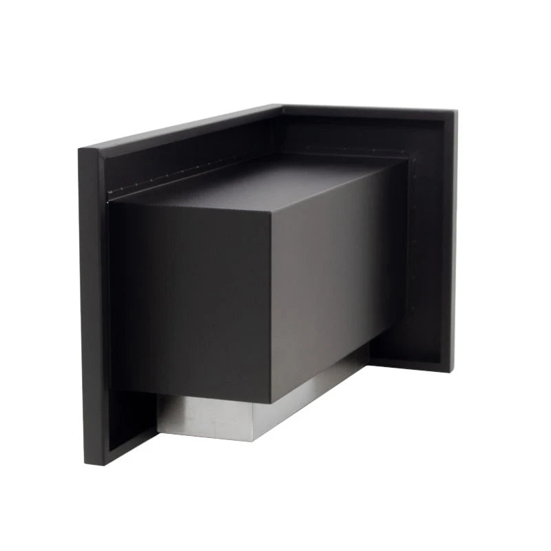 Rohový krb 65 cm - levý