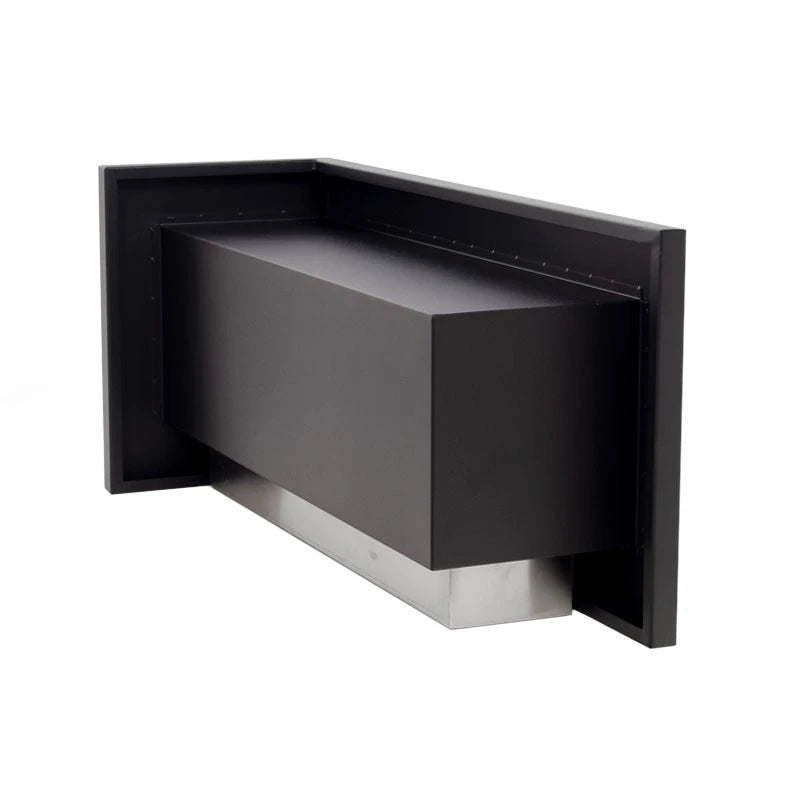 Rohový krb s pravým rohem – 85 cm