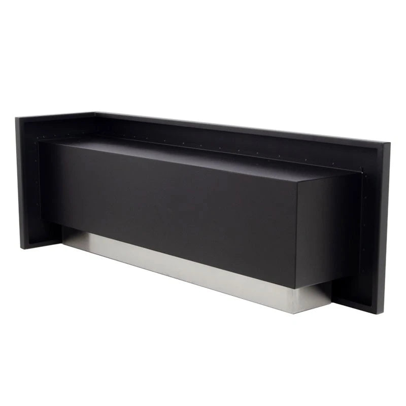 Rohový krb 115 cm – pravý