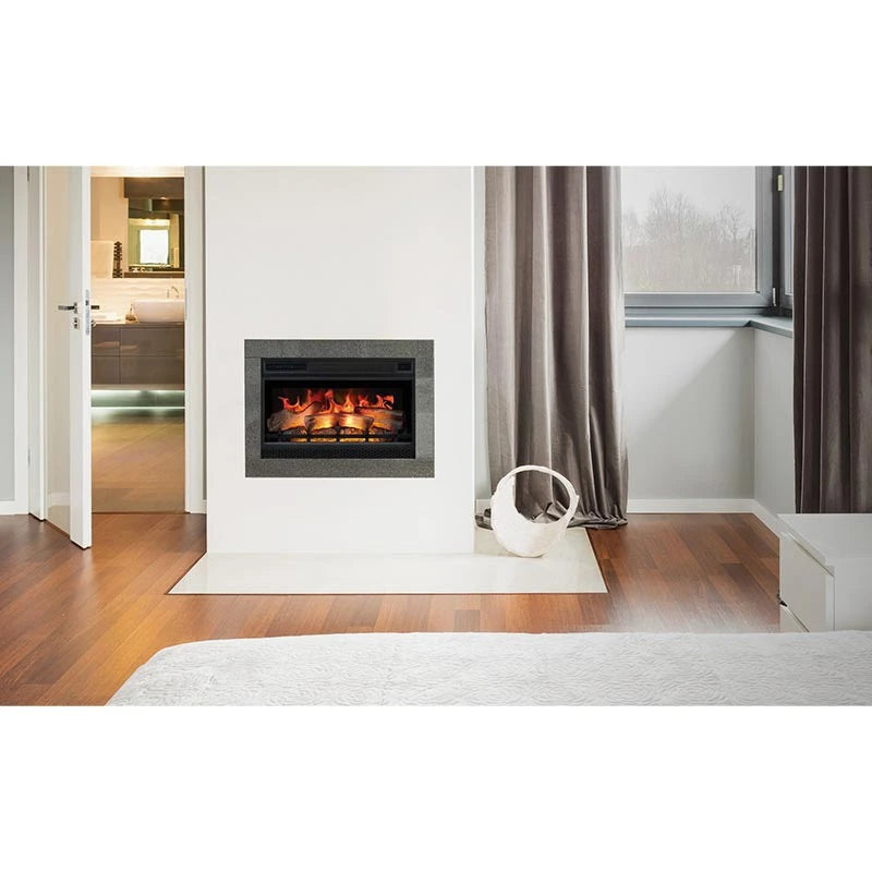LED 3D vestavěný elektrický krb – 87 cm