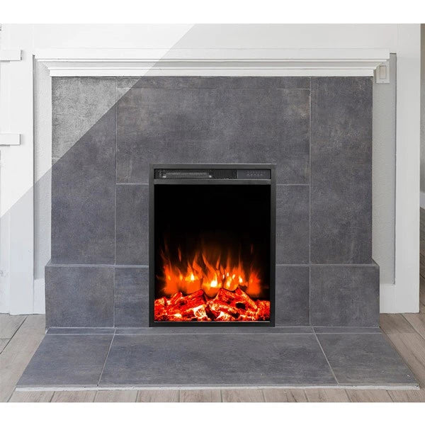 LED Classic vestavěný elektrický krb - 45 cm