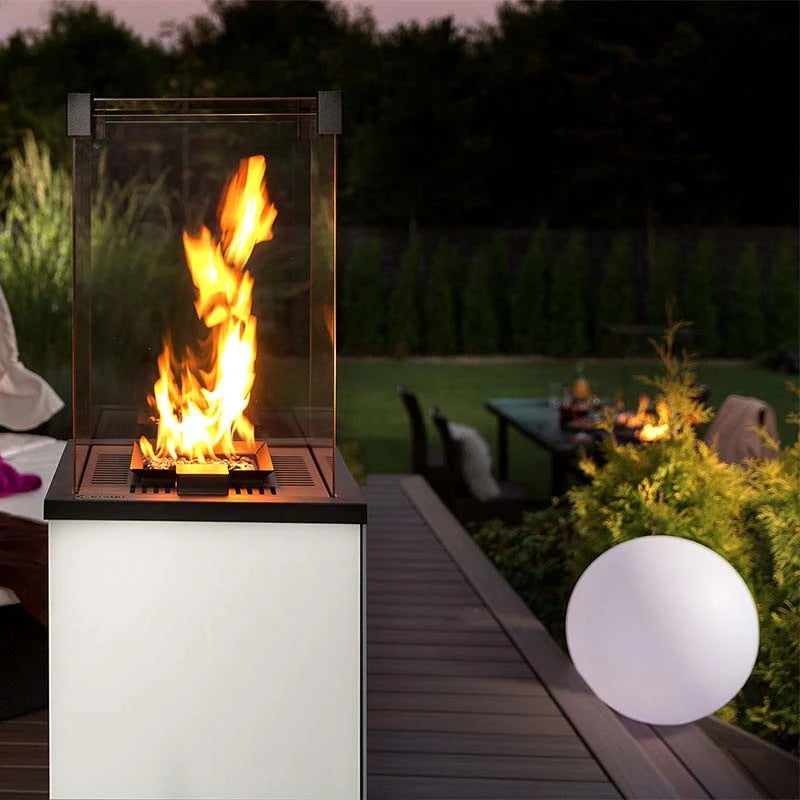 Deluxe Patio dálkově ovládaný ohřívač – bílý
