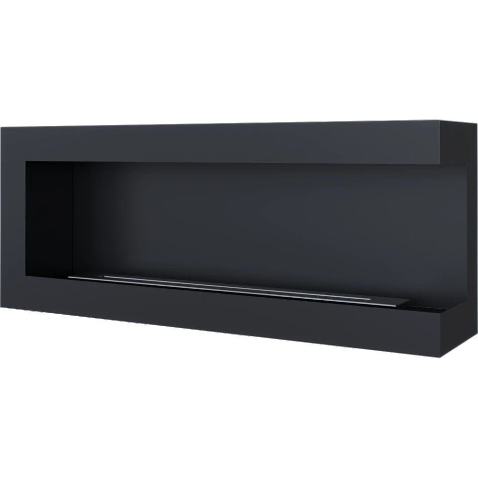 Rohový bio krb 120 cm (pravý)