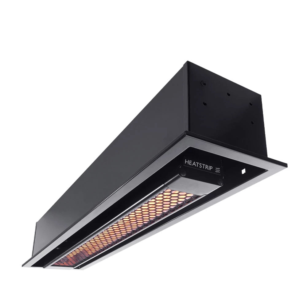 Heatstrip Intense zapuštěný kryt – černý