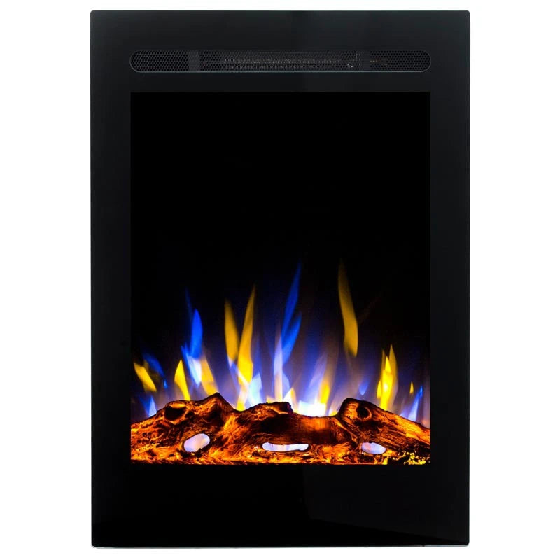 LED Pro vestavěný elektrický krb - 47 cm