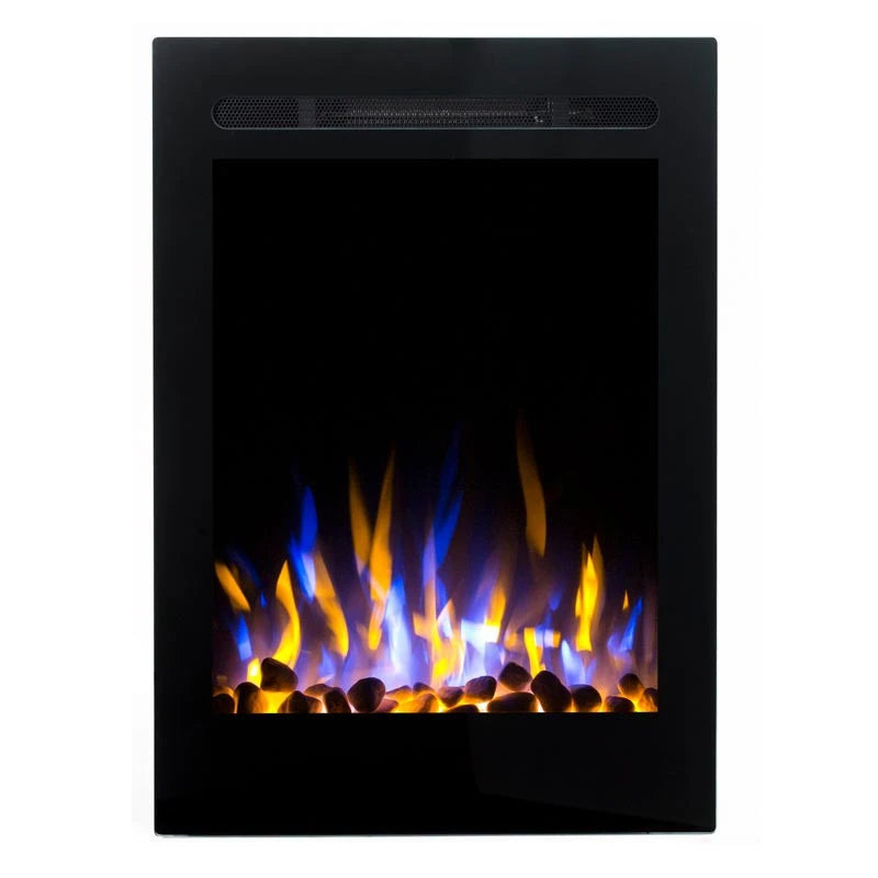 LED Pro vestavěný elektrický krb - 47 cm