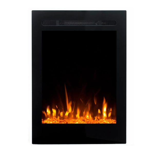 LED Pro vestavěný elektrický krb - 47 cm