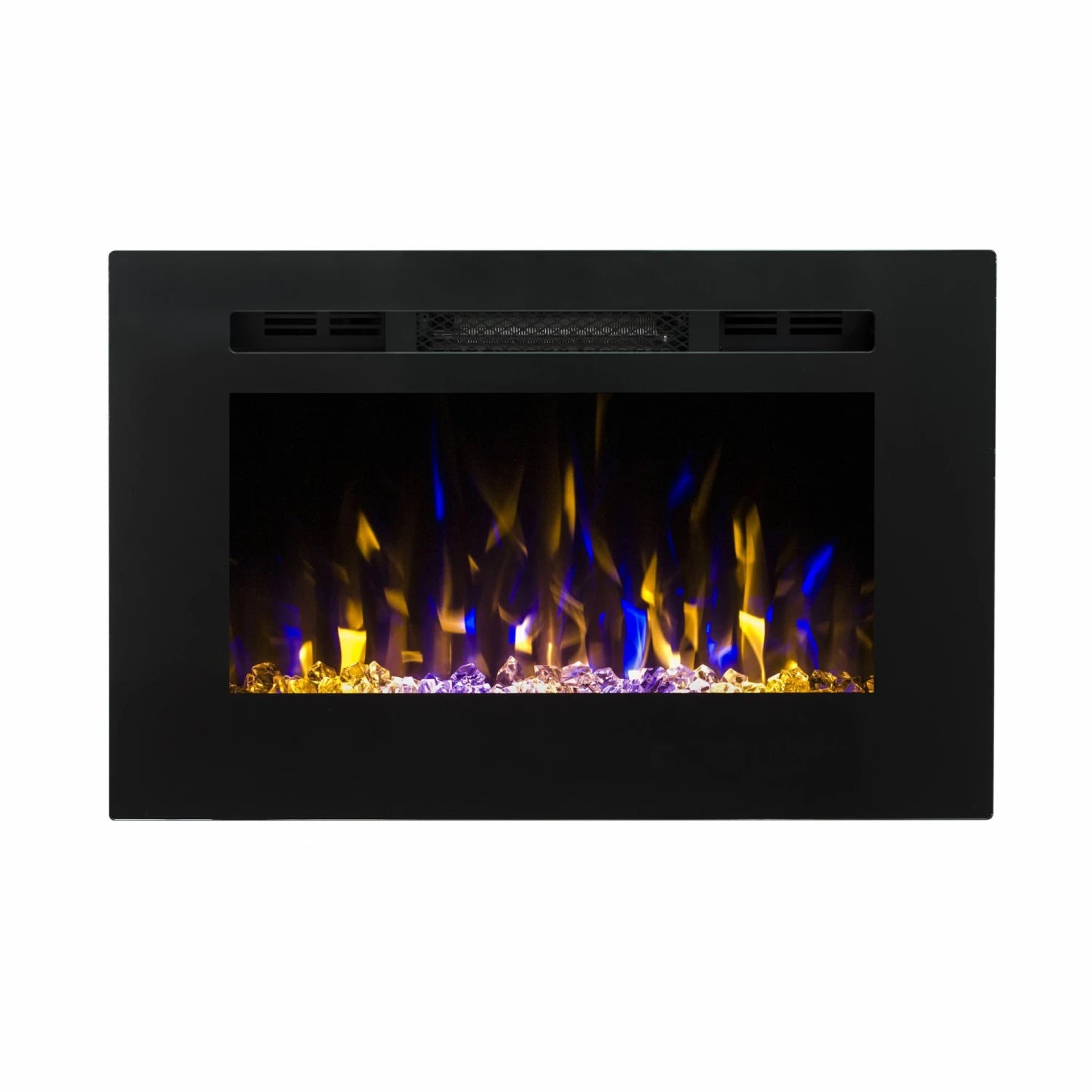 LED Pro vestavěný elektrický krb – 66 cm