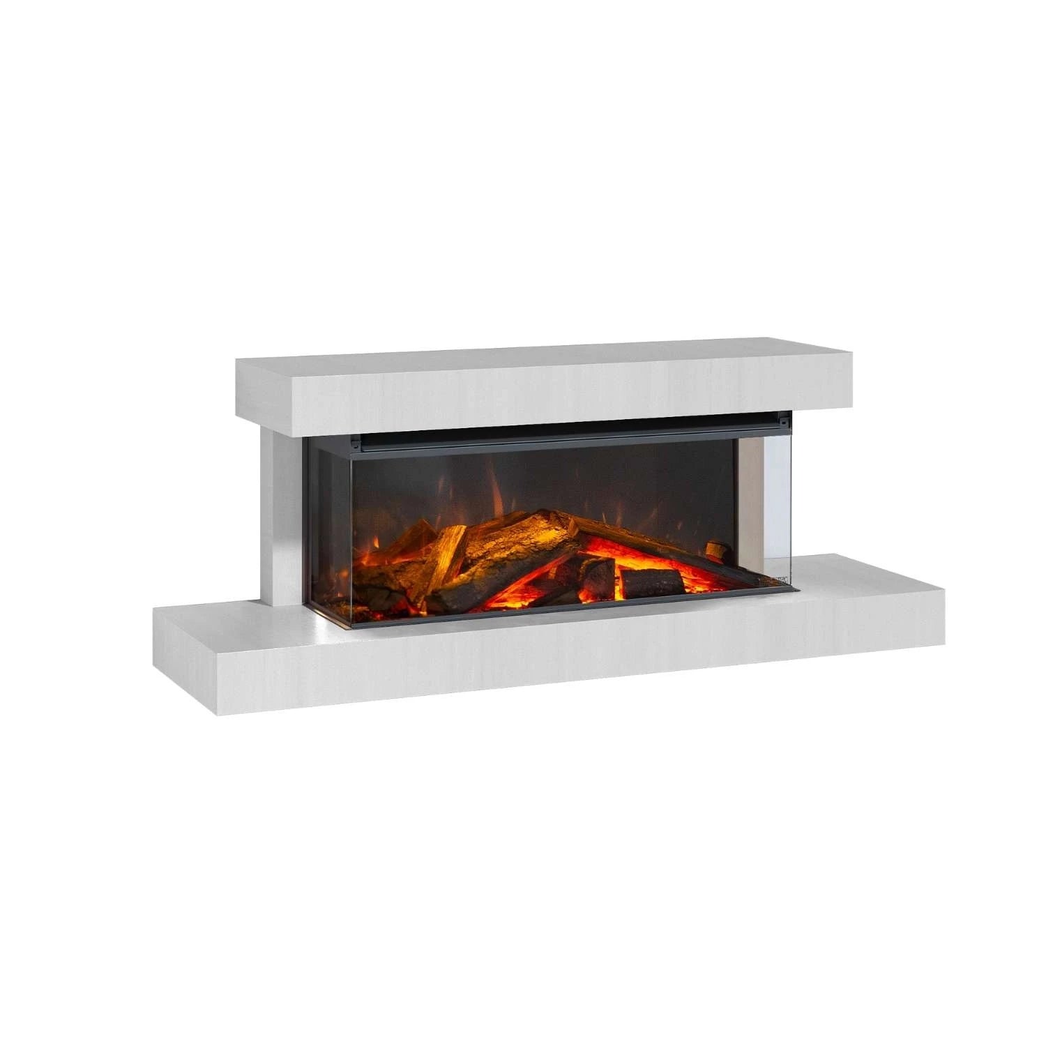 Lumen 870 nástěnný elektrický krb – křída
