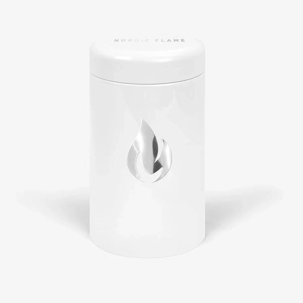 Designový zápalkovník – bílý