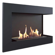 Rohový bio krb 70 cm (pravý)