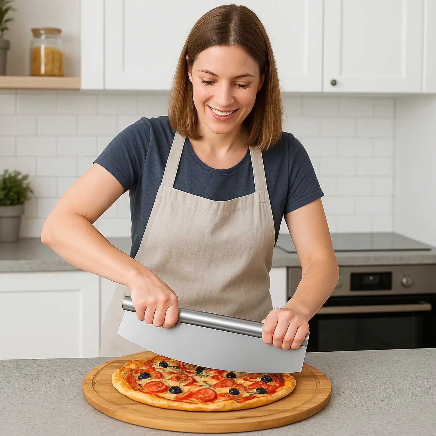 SteelLine kráječ na pizzu