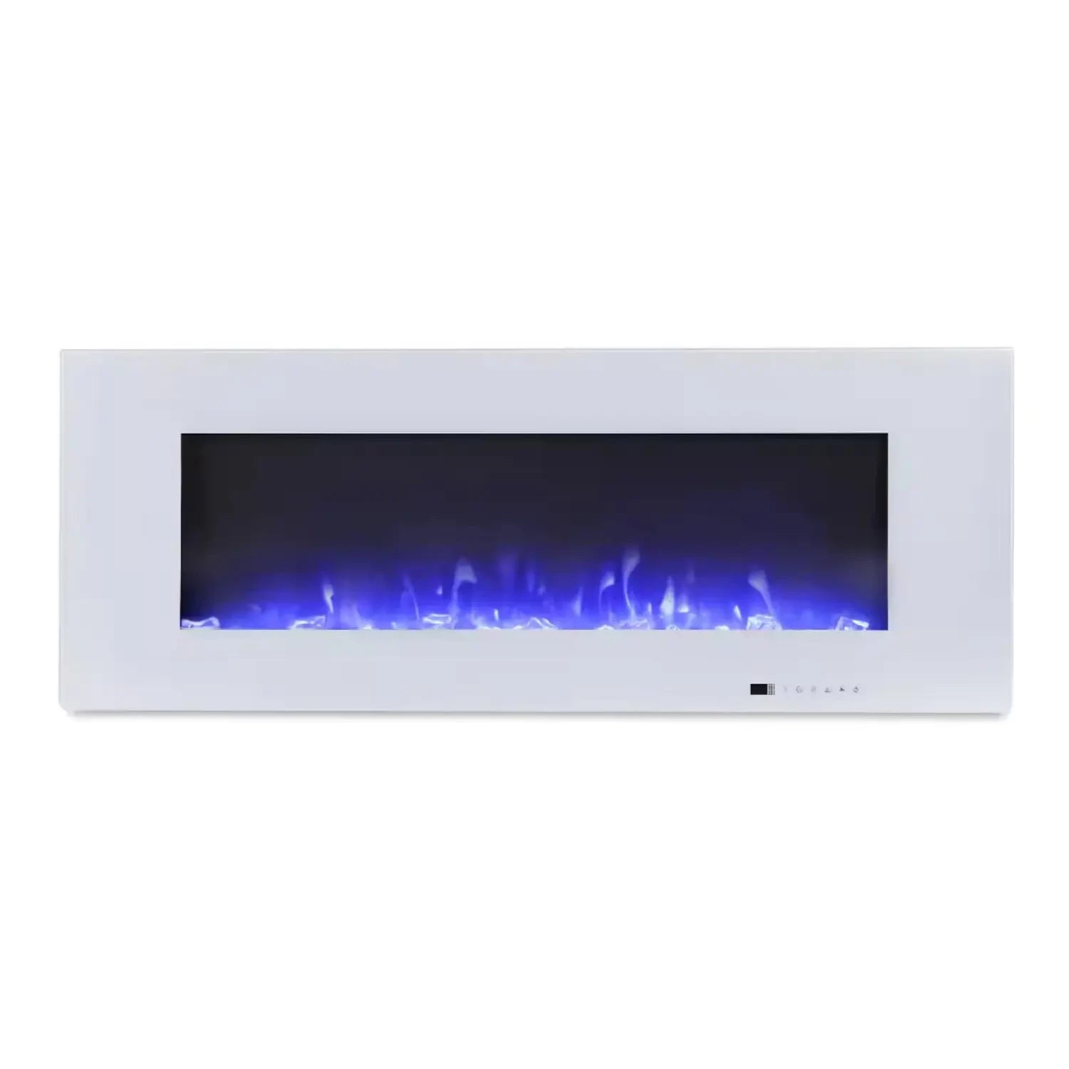 Azurite elektrický krb – bílý – 127 cm