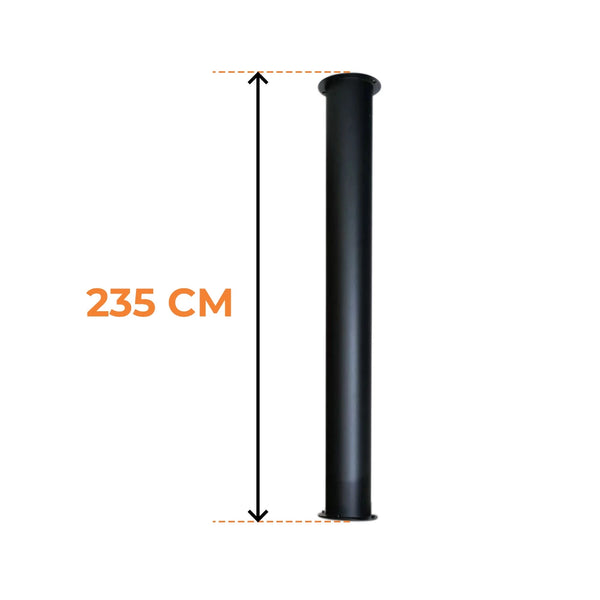 Toronto roura 195 cm – celková délka 235 cm