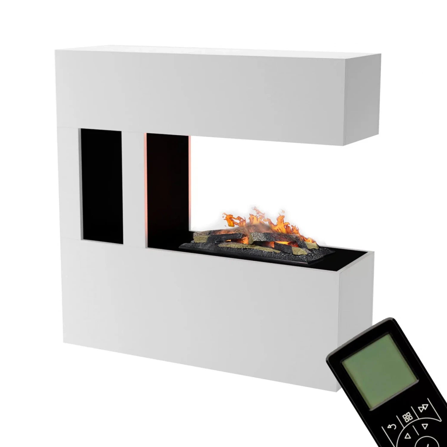 Schiller Pocket White - OMC 600 | volně stojící krb na vodní páru