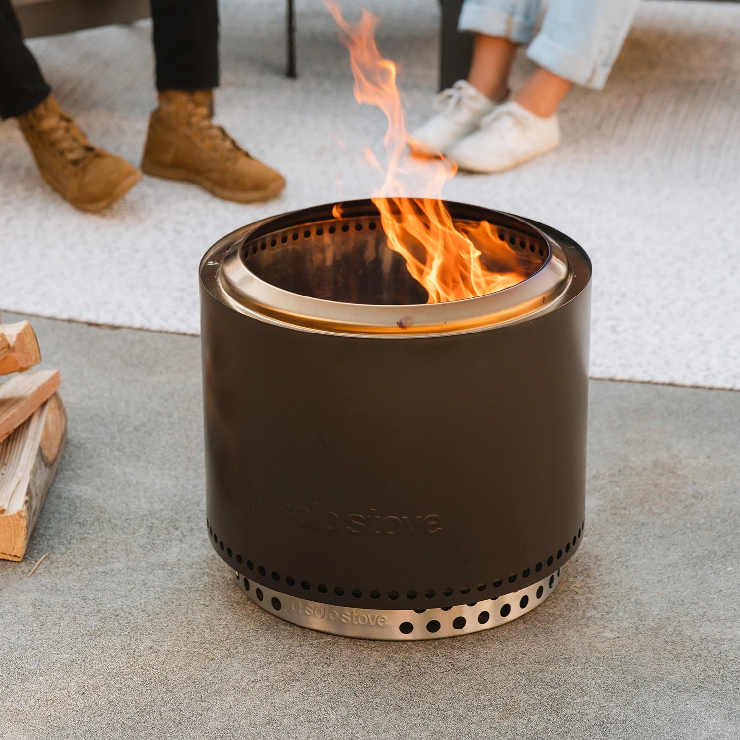 Bonfire + Stand 2.0 bezkouřové ohniště – popel