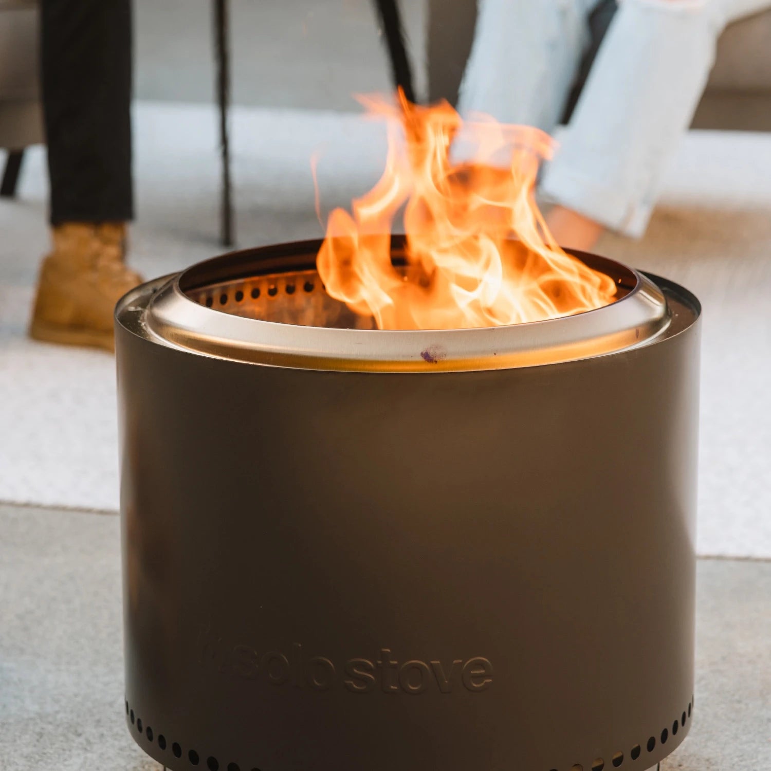 Bonfire + Stand 2.0 bezkouřové ohniště – popel