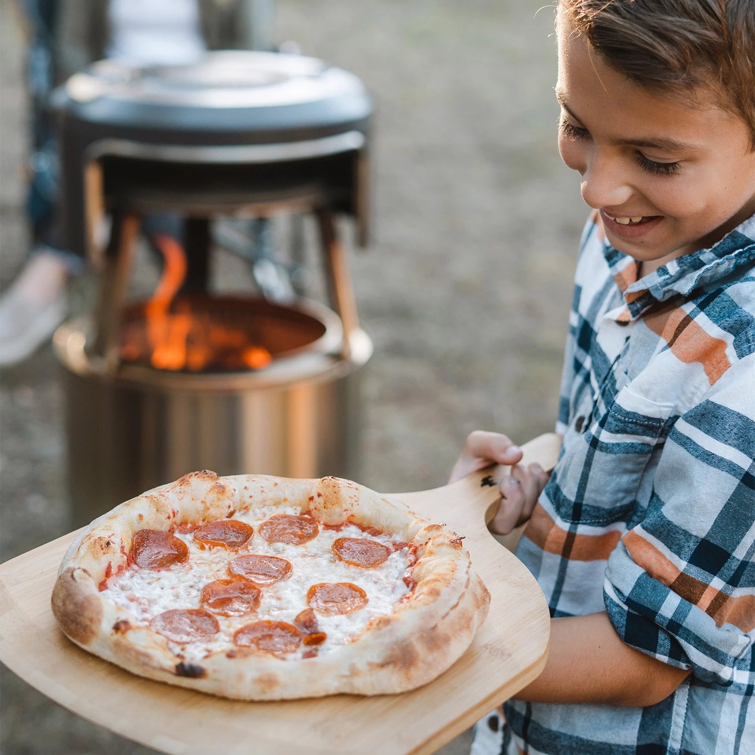 Bonfire Pi pizza pec