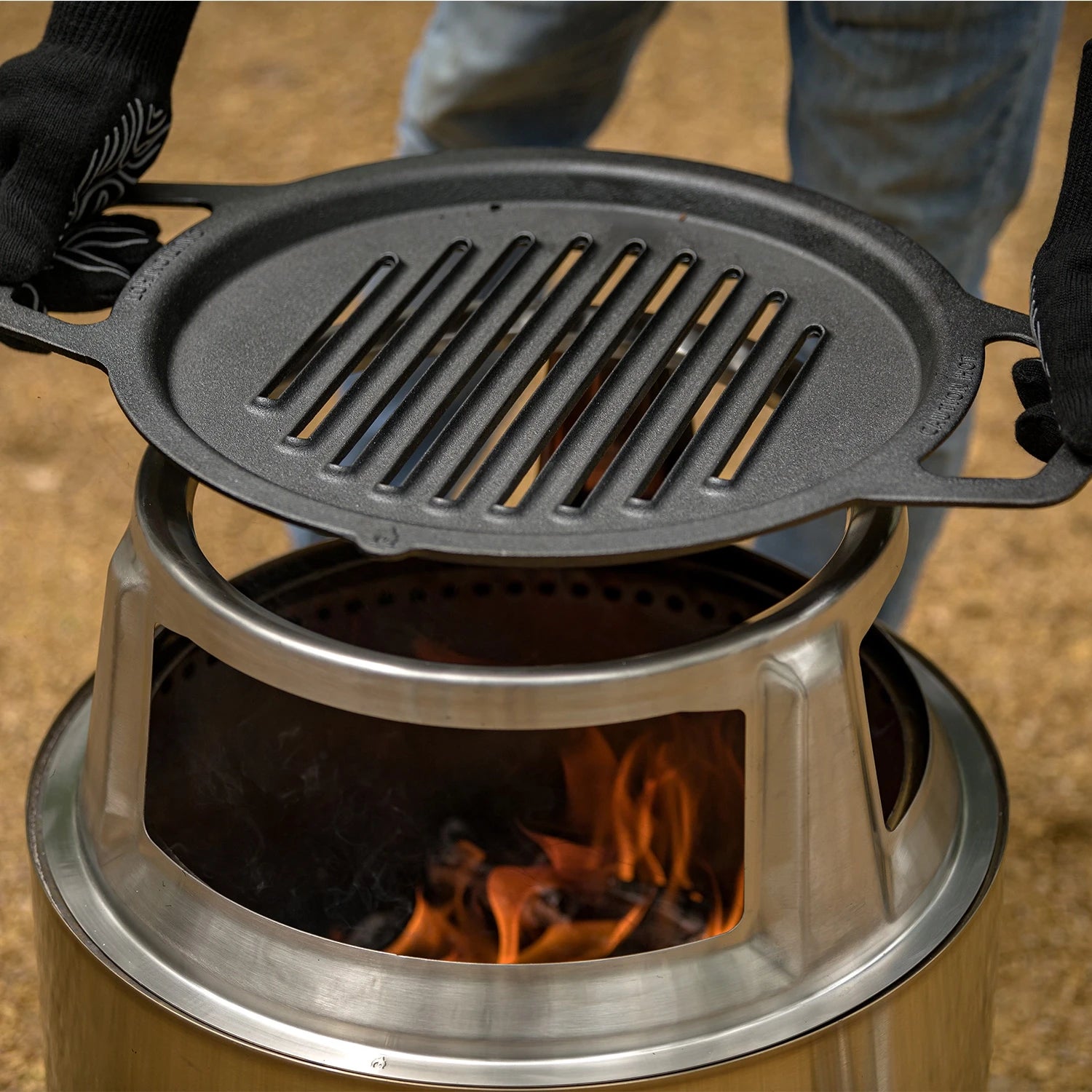 Solo Stove litinový grilovací rošt – malý