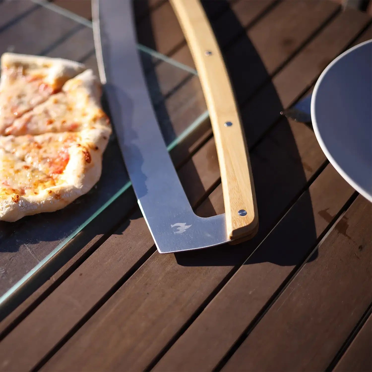 Kráječ na pizzu - čepel z nerezové oceli