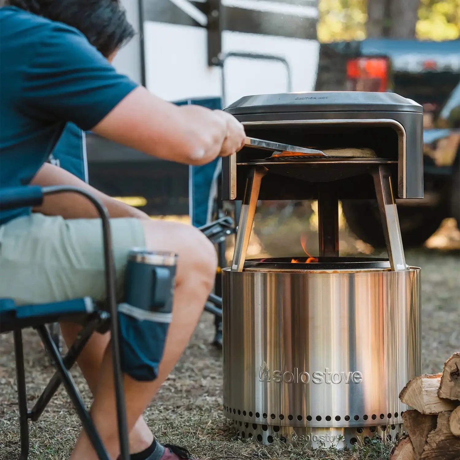 Ranger Pi pec na pizzu
