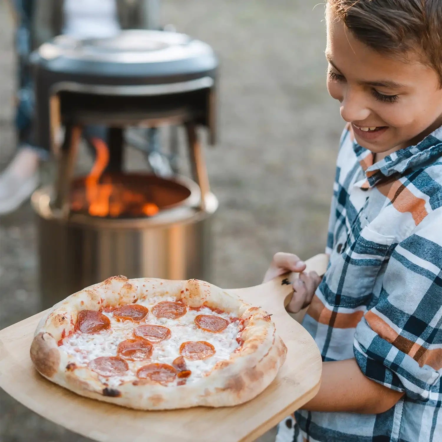 Ranger Pi pec na pizzu