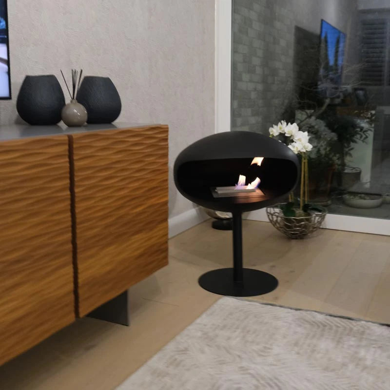 Cocoon Pedestal – černý s černou základnou