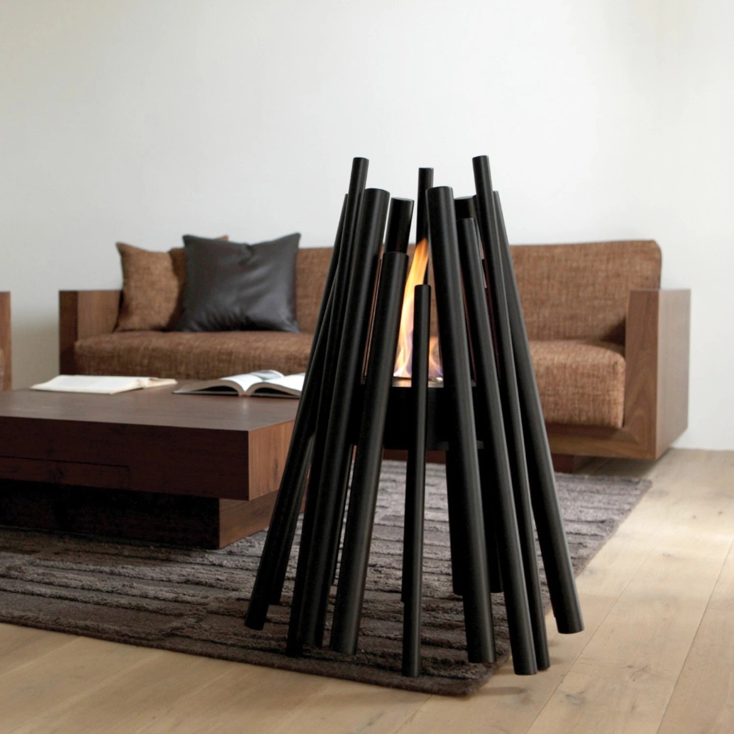 Stix Outdoor – černý bioethanolový krb