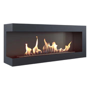 Rohový bio krb 120 cm (levý)