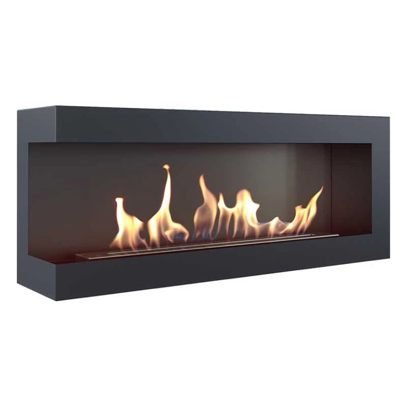 Rohový bio krb 120 cm (levý)