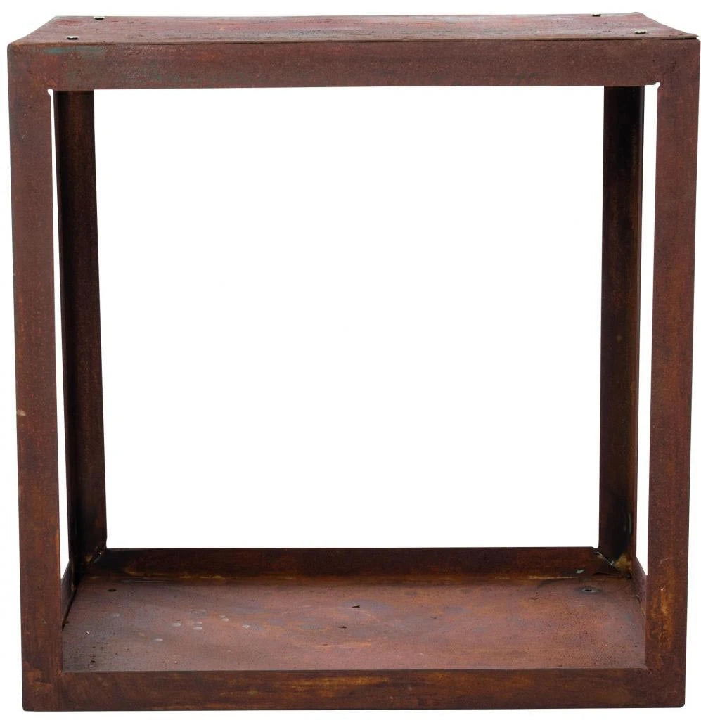 Box na dřevo z cortenové oceli – 50 cm