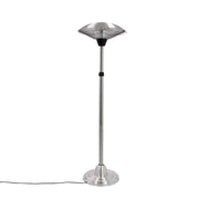 Stojací teleskopický ohřívač 900-1200-2100 W stříbrný