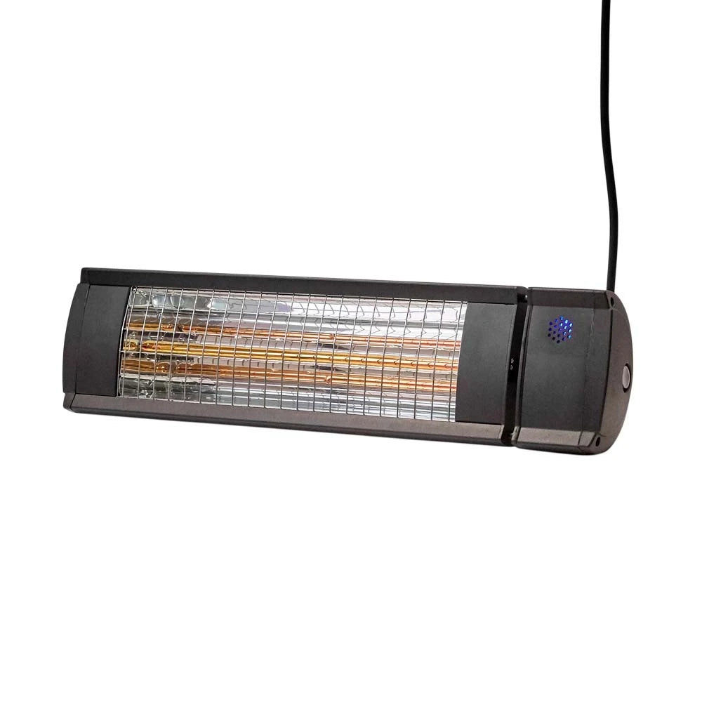 Terasový ohřívač Heat1 Eco High-line 1500W v černé barvě