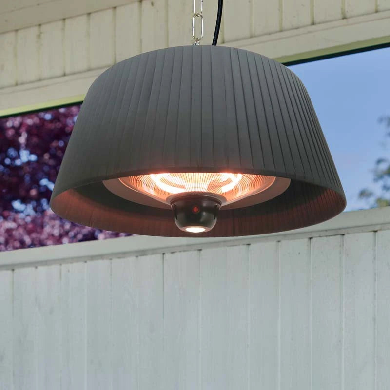 Závěsný terasový ohřívač 800-1000-1800 W - Ø60 cm