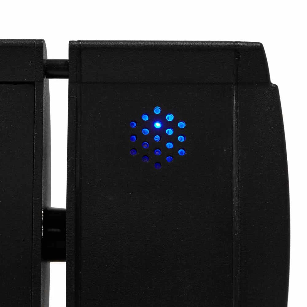 Terasový ohřívač Heat1 Eco High-line 1500W v černé barvě