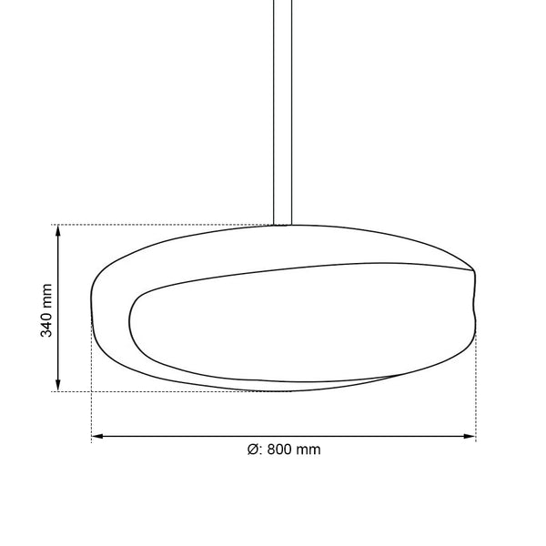 UFO-80 Mega New York – stropní krb