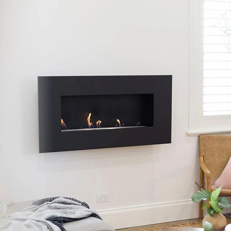 Icon Fires Nero 1150 nástěnný krb - černý